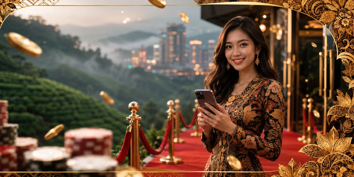 Program VIP dan bonus kasino dengan reka bentuk batik Malaysia eksklusif