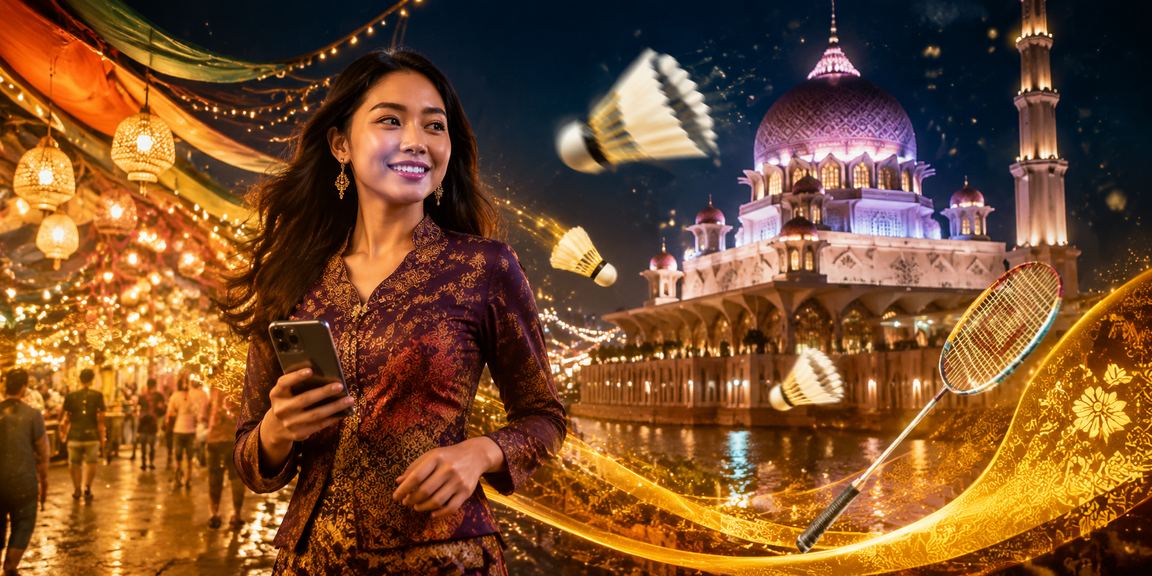 Pengguna menonton perlawanan langsung sukan melalui telefon di Putrajaya